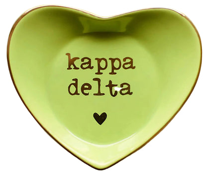 Kappa Delta Heart Ring Dish - Ivy Society