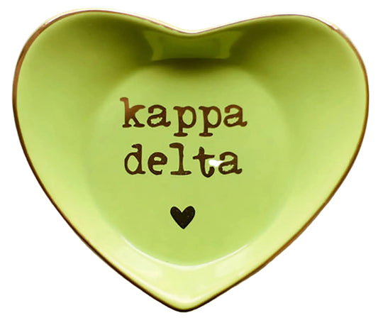Kappa Delta Heart Ring Dish - Ivy Society