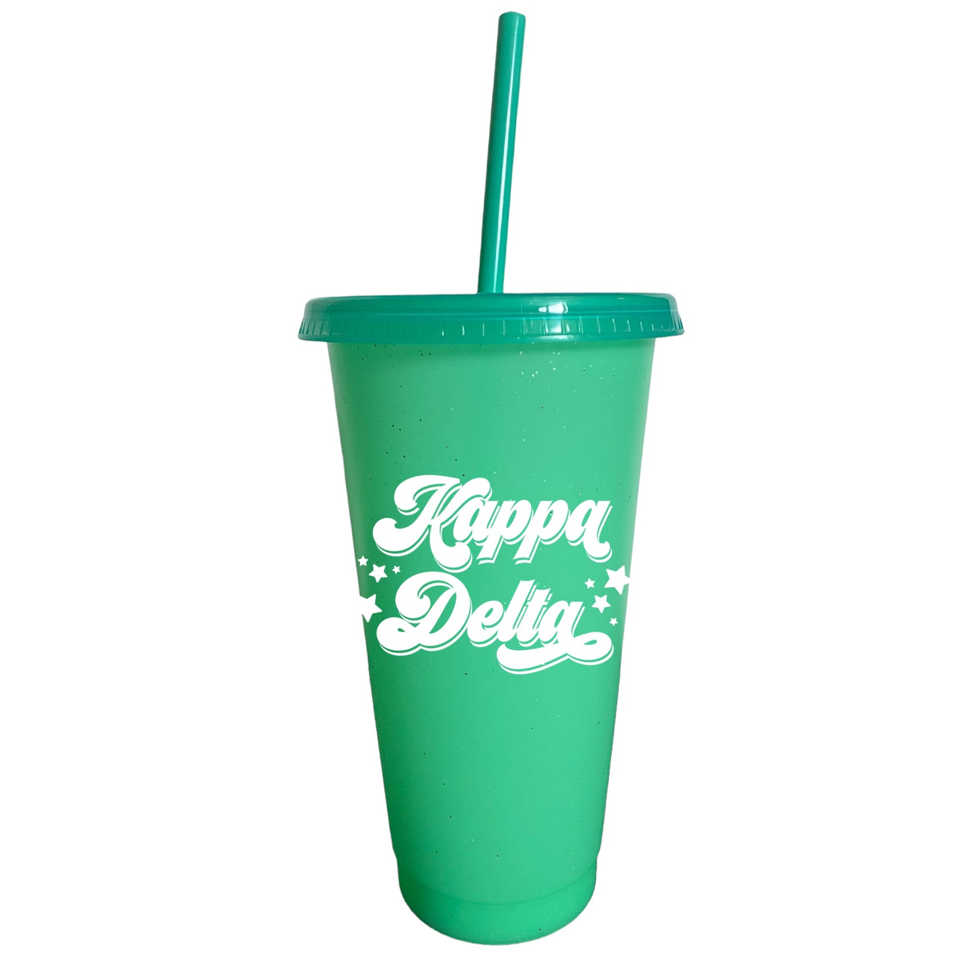 Kappa Delta Glitter Color Changing Cup 4 Pack - Ivy Society