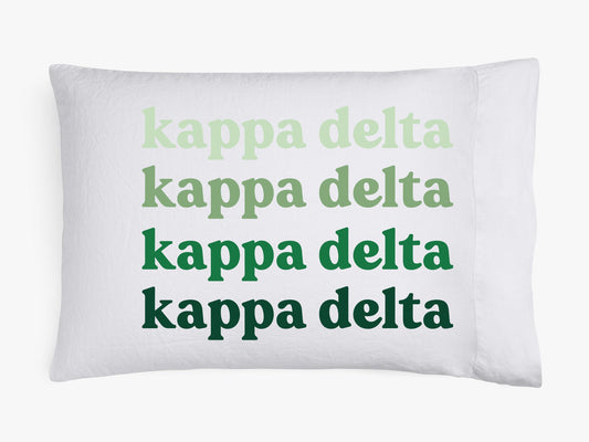 Kappa Delta Ombre Pillowcase - Ivy Society