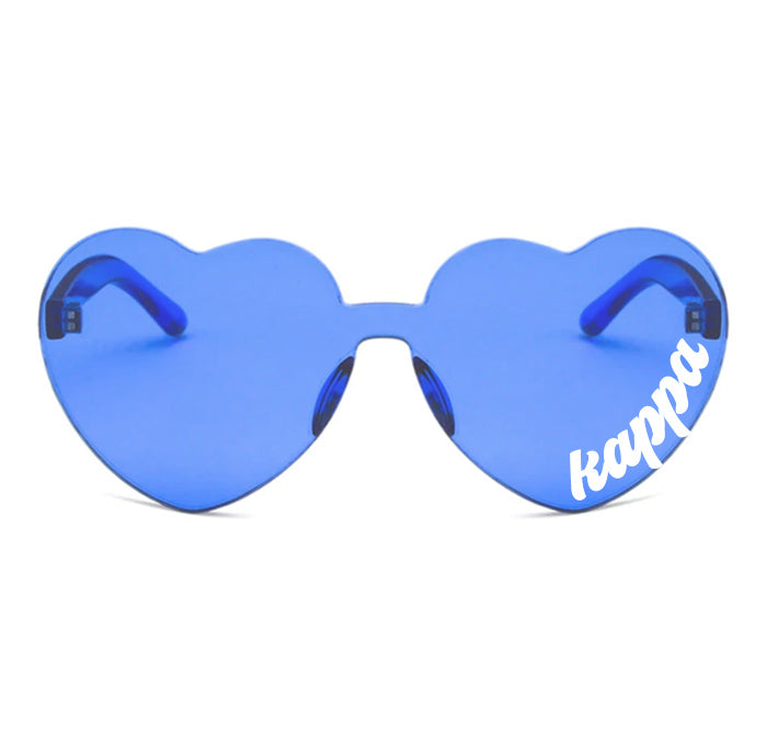 Kappa Kappa Gamma Heart Sunglasses