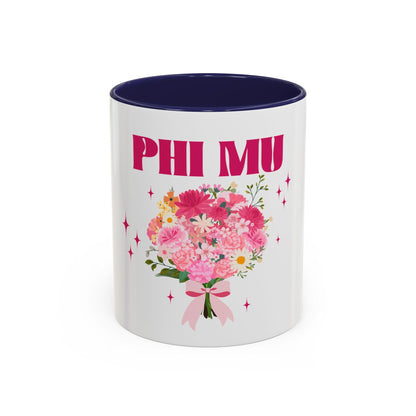 Phi Mu Flower Coffee Mug - Ivy Society