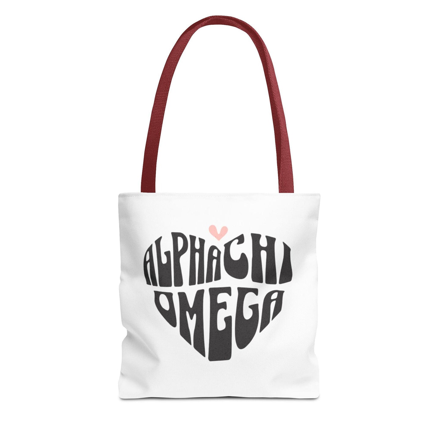Alpha Chi Omega Heart Tote Bag - Ivy Society