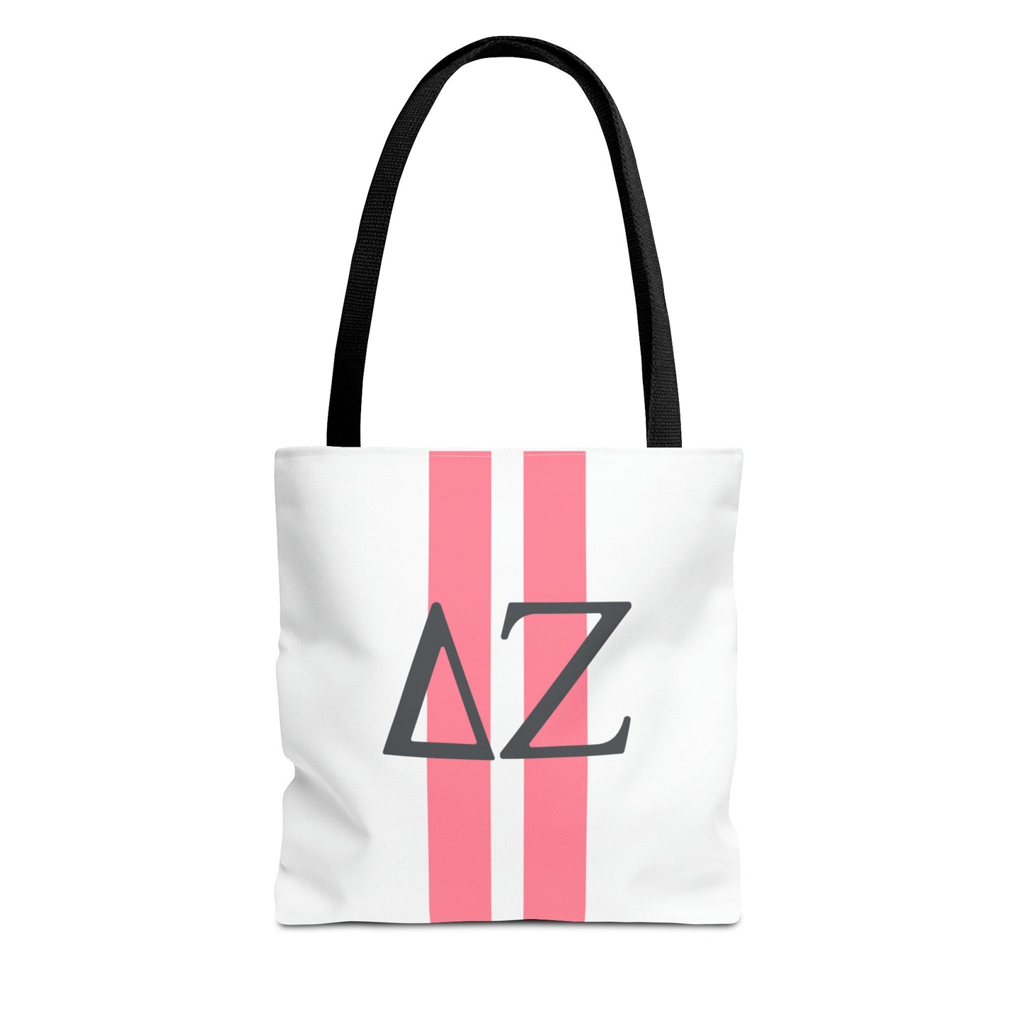 Delta Zeta Personalized Stripe Tote Bag - Ivy Society