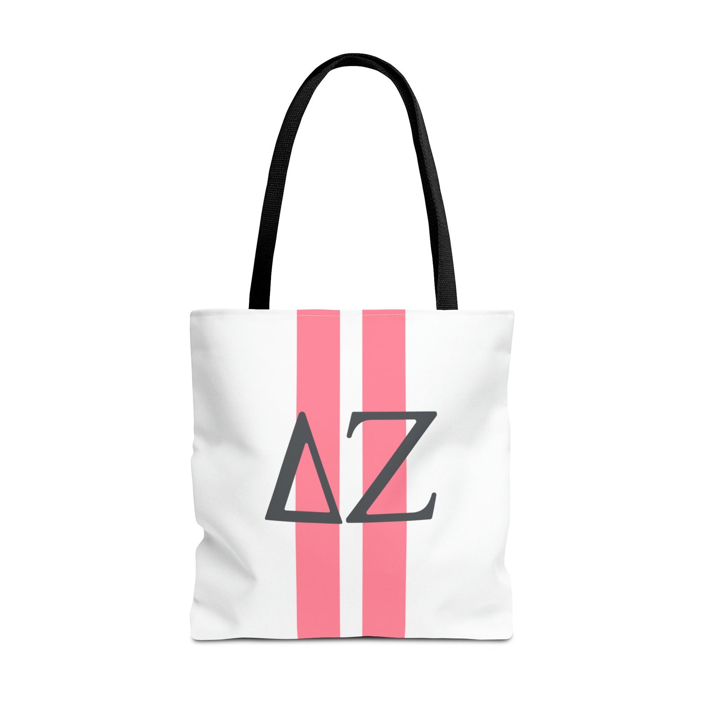 Delta Zeta Personalized Stripe Tote Bag - Ivy Society