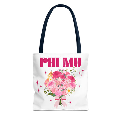 Phi Mu Bouquet Tote Bag - Ivy Society