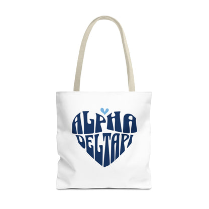 Alpha Delta Pi Heart Tote Bag - Ivy Society