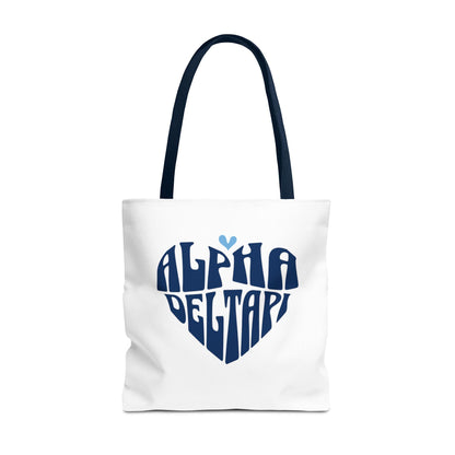 Alpha Delta Pi Heart Tote Bag - Ivy Society