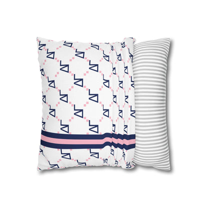 Delta Gamma Print Throw Pillow Cover - Ivy Society