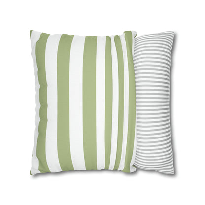 Kappa Delta Shamrock Personalized Throw Pillow Cover - Ivy Society