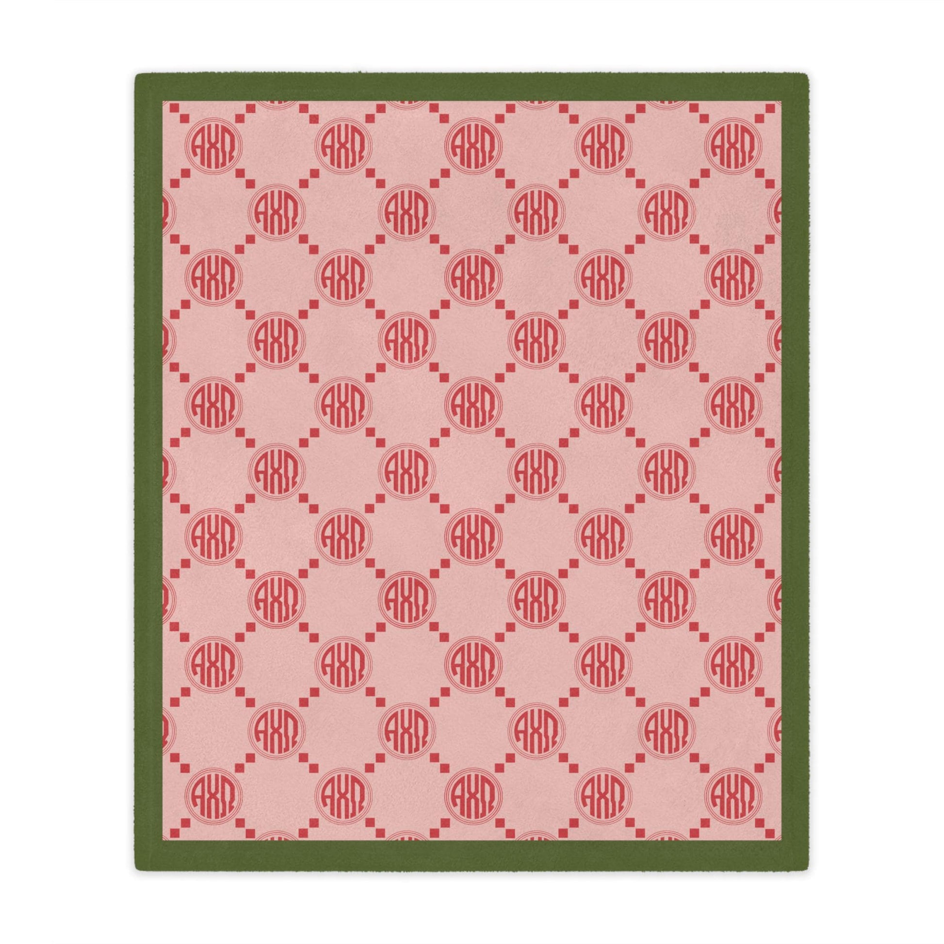 Alpha Chi Omega Print Blanket - Ivy Society
