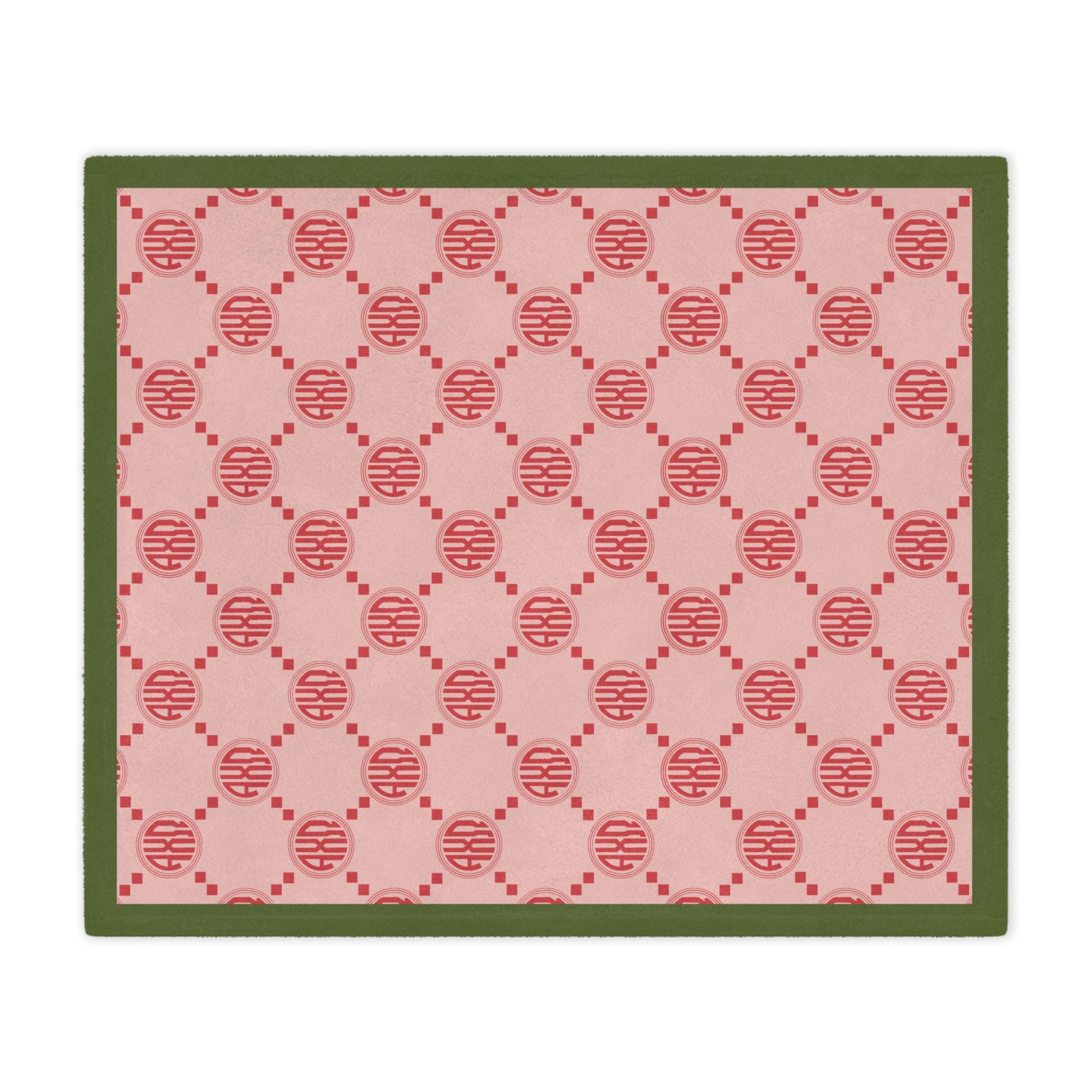 Alpha Chi Omega Print Blanket - Ivy Society