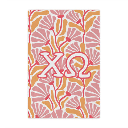 Chi Omega Floral Blanket - Ivy Society