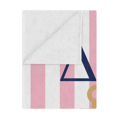 Delta Gamma Personalized Anchor Blanket - Ivy Society