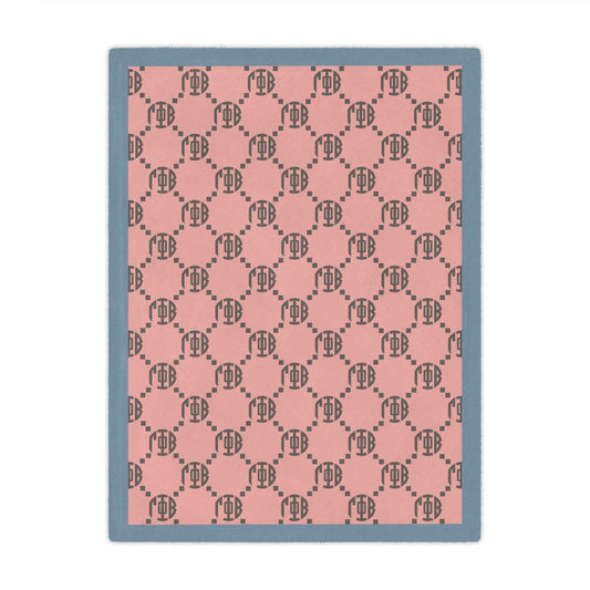 Gamma Phi Beta Print Blanket - Ivy Society