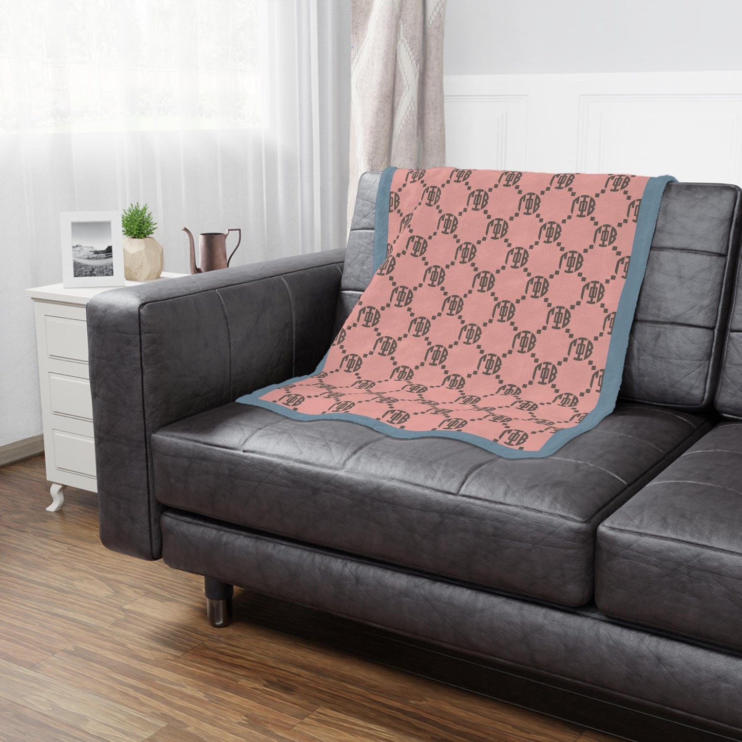 Gamma Phi Beta Print Blanket - Ivy Society