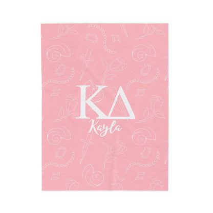Kappa Delta Personalized Treasure Blanket - Ivy Society