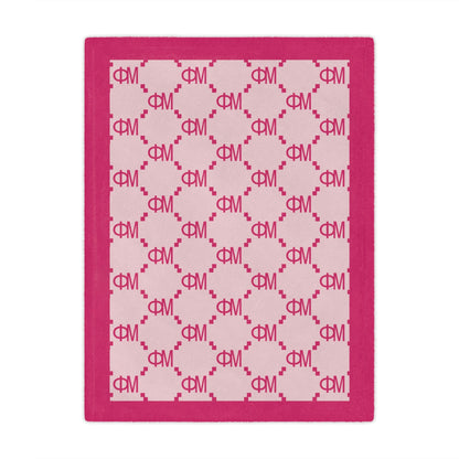 Phi Mu Print Blanket - Ivy Society