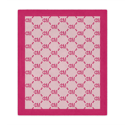 Phi Mu Print Blanket - Ivy Society