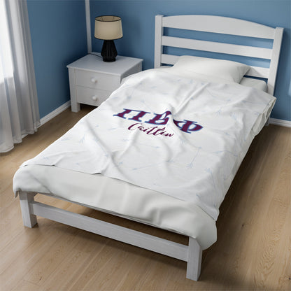 Pi Beta Phi Personalized  Arrow Blanket - Ivy Society