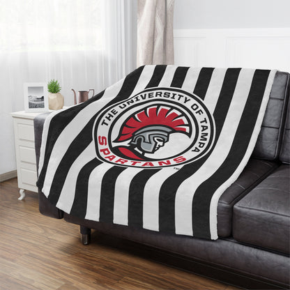 University of Tampa Stripe Blanket - Ivy Society