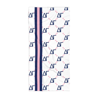 Delta Gamma Print Beach Towel - Ivy Society