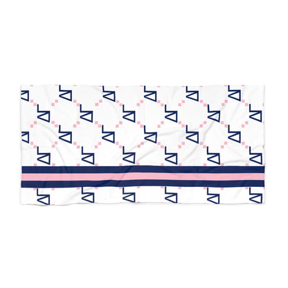 Delta Gamma Print Beach Towel - Ivy Society