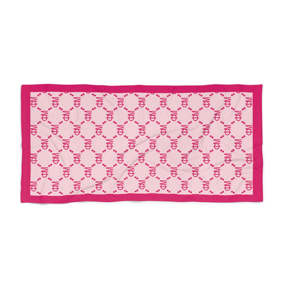 Phi Mu Print Beach Towel - Ivy Society