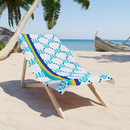 Tri Delta Print Beach Towel - Ivy Society