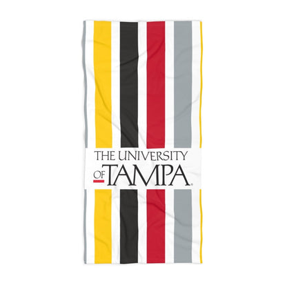 University of Tampa Stripe Beach Towel - Ivy Society