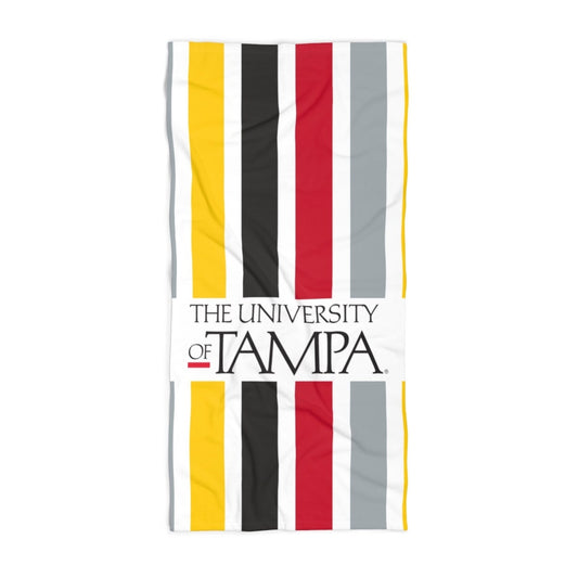 University of Tampa Stripe Beach Towel - Ivy Society