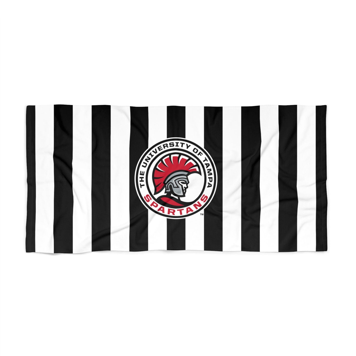 University of Tampa Striped Spartan Beach Towel - Ivy Society