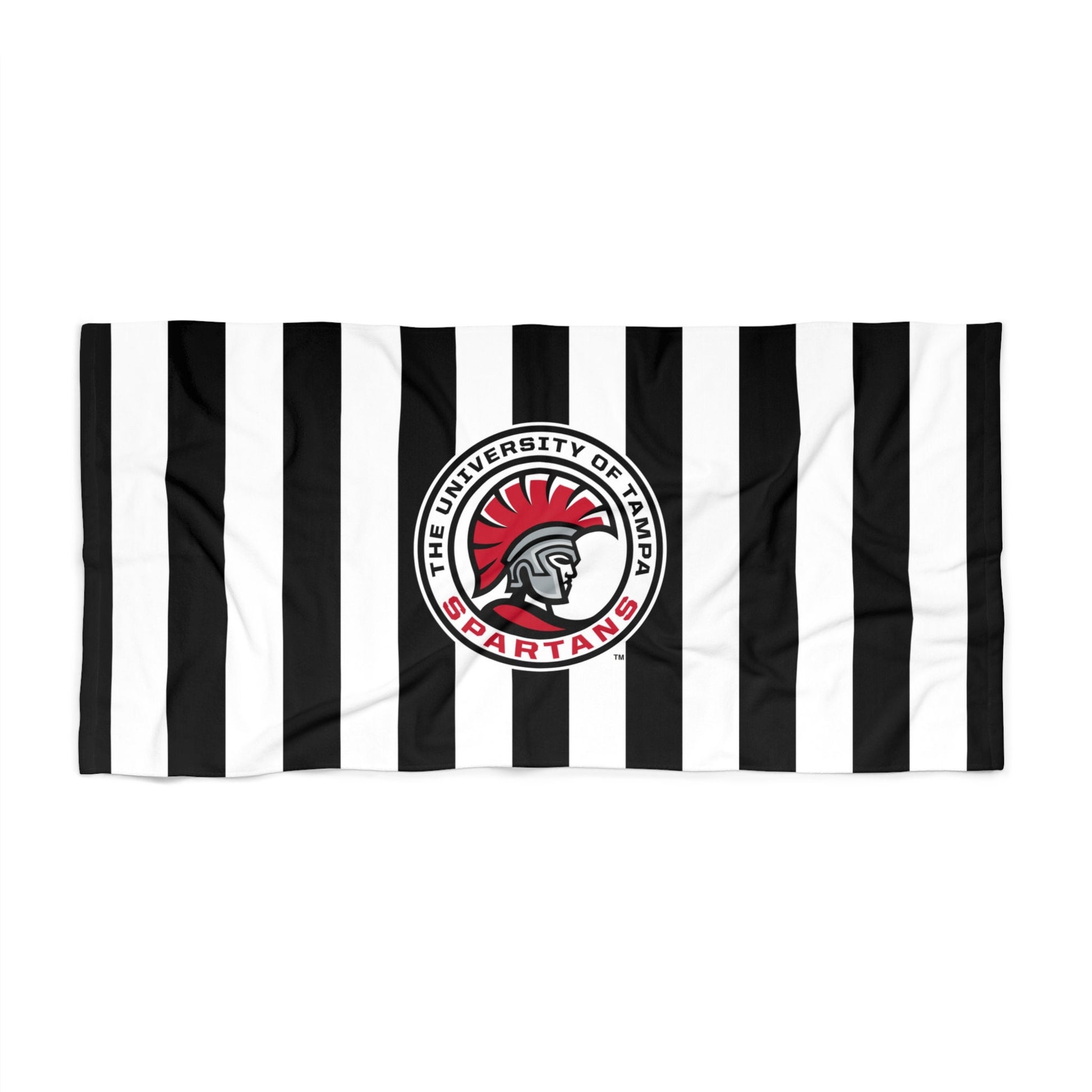 University of Tampa Striped Spartan Beach Towel - Ivy Society