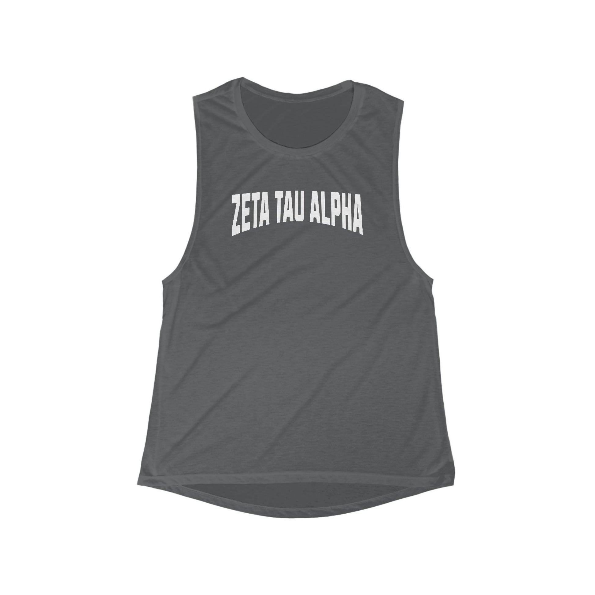 Zeta Tau Alpha Muscle Tank Top - Ivy Society