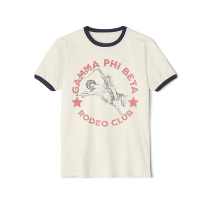Gamma Phi Beta Rodeo Ringer Tee - Ivy Society