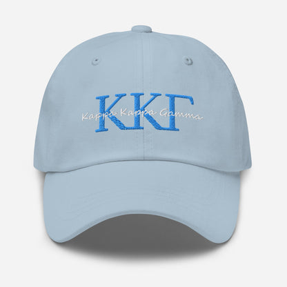 Kappa Kappa Gamma Embroidered Hat - Ivy Society
