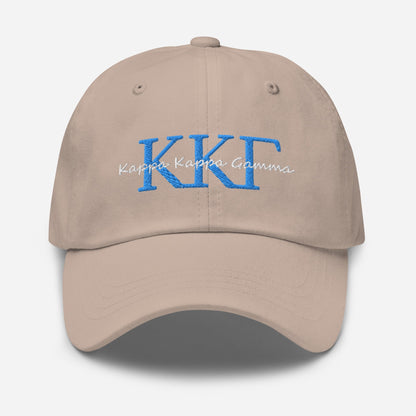 Kappa Kappa Gamma Embroidered Hat - Ivy Society
