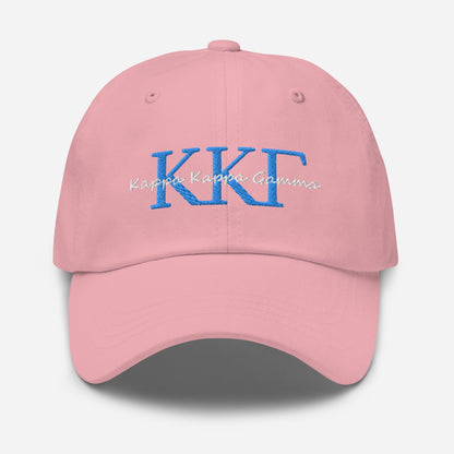 Kappa Kappa Gamma Embroidered Hat - Ivy Society
