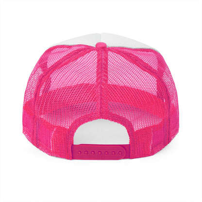 Phi Mu Retro Stripe Trucker Hat - Ivy Society