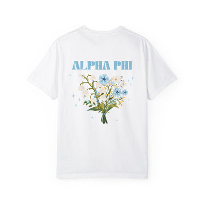 Alpha Phi Bouquet T-shirt - Ivy Society