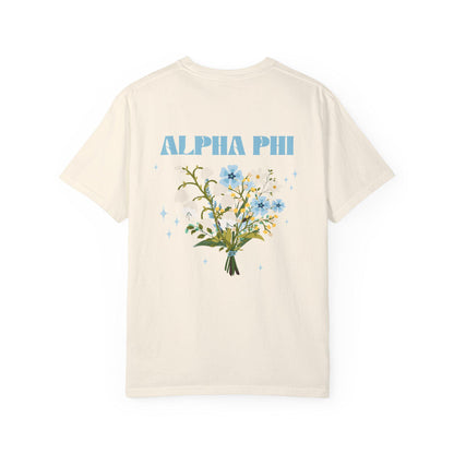 Alpha Phi Bouquet T-shirt - Ivy Society