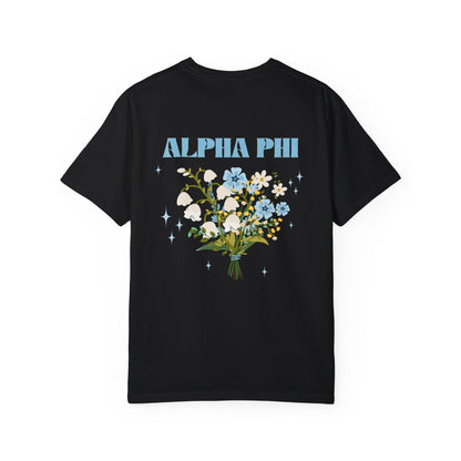 Alpha Phi Bouquet T-shirt - Ivy Society
