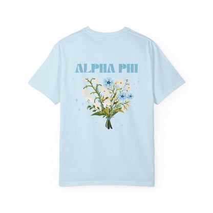 Alpha Phi Bouquet T-shirt - Ivy Society