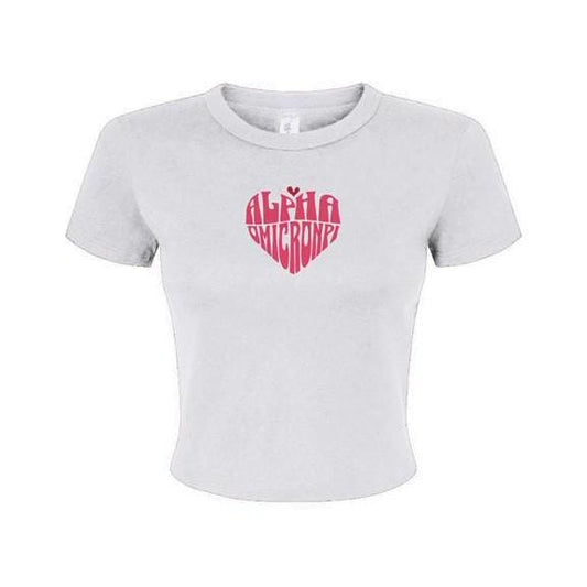 Alpha Omicron Pi Sorority Baby Tee - Ivy Society