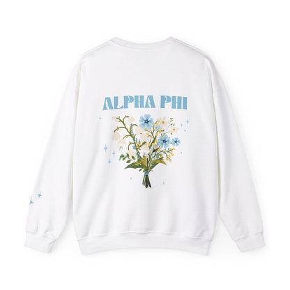 Alpha Phi Bouquet Sweatshirt - Ivy Society