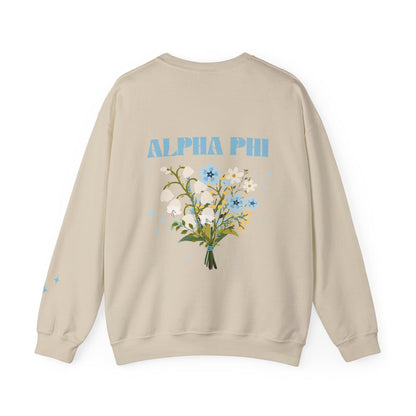 Alpha Phi Bouquet Sweatshirt - Ivy Society