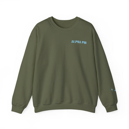 Alpha Phi Bouquet Sweatshirt - Ivy Society