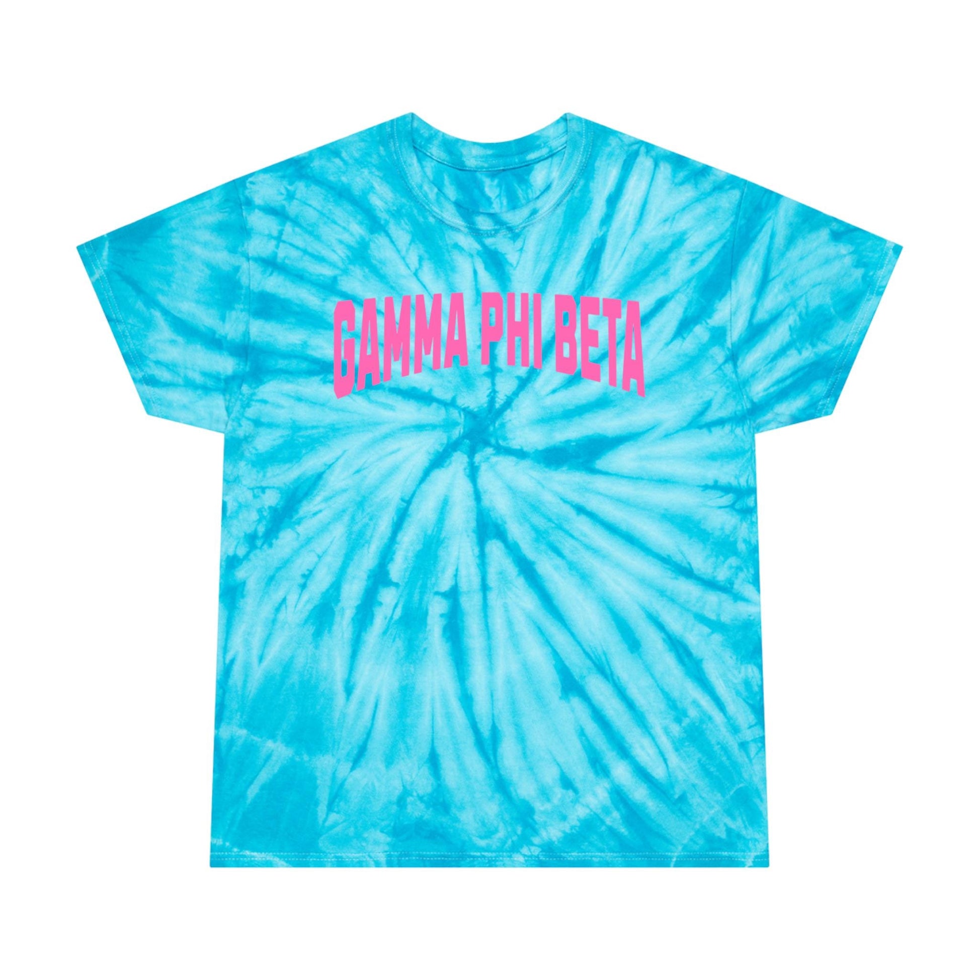 Gamma Phi Beta Single Color Tie Dye T-shirt - Ivy Society