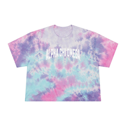 Alpha Chi Omega Crop Top Tee - Ivy Society