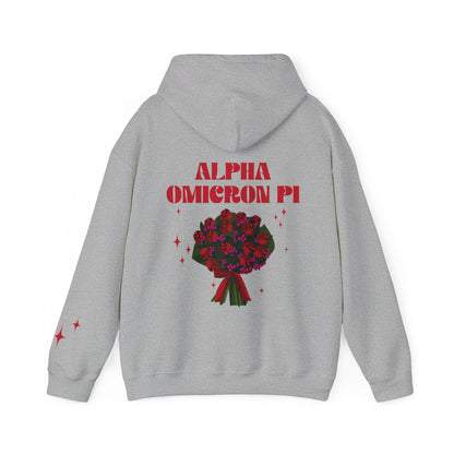 Alpha Omicron Pi Rose Hoodie - Ivy Society